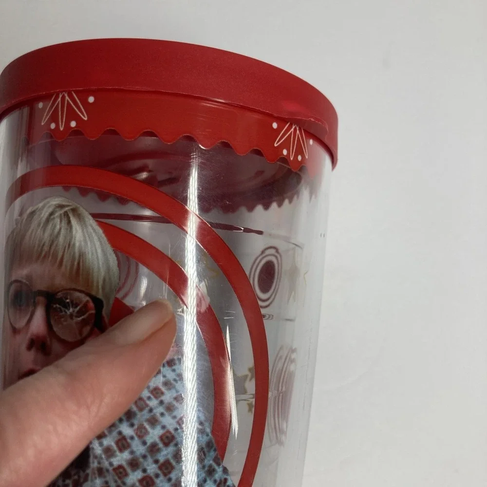 A Christmas Story Tervis Tumbler Hot/ Cold Red Lid, Holiday‎ Tumbler 24 Ounce